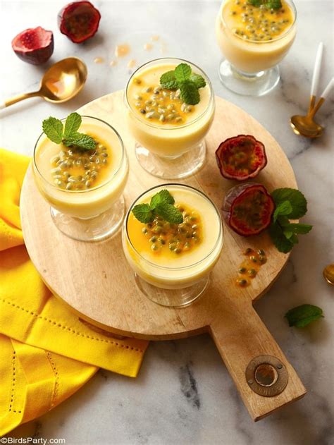 Brazilian Passion Fruit Mousse Recipe Recipe Brazilian Passion