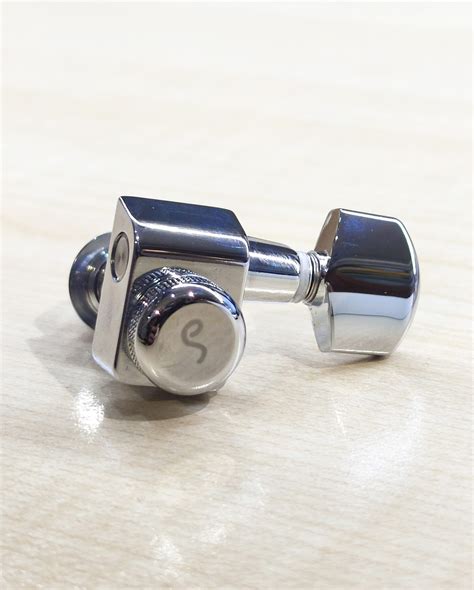 Schaller Original F Series Locking Tuner Set 6 In Line Chrome Stageshop