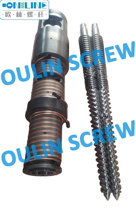 Cincinnati Cm Twin Conical Screw And Barrel For Pvc Profile