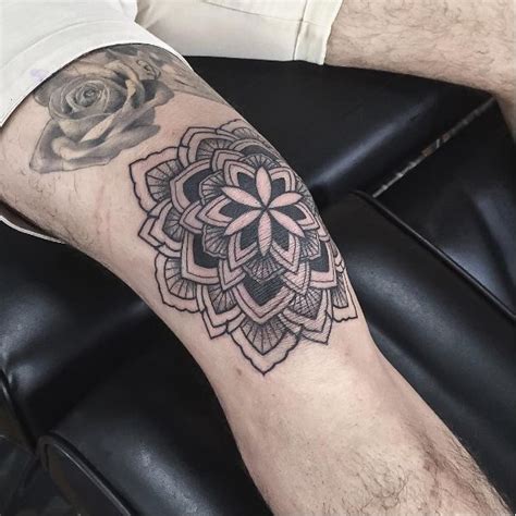 Tattoo Uploaded By Paula Zeikmane Awesome Knee Mandala Mandala