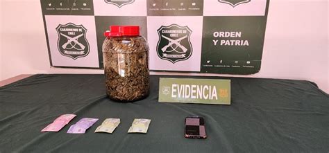 Carabineros Sorprende Y Detiene A Venezolano Transportando Drogas En