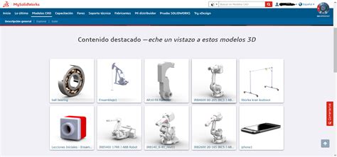 Dónde puedo descargar componentes de SOLIDWORKS ORIGEN