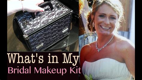 Whats In My Bridal Kit Makeup Artist Kit Youtube