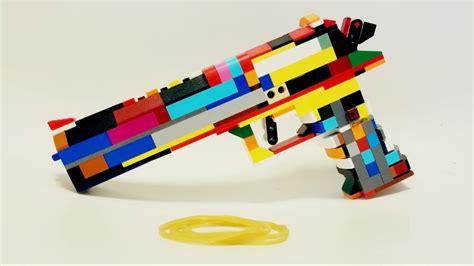 Lego Gun Desert Eagle Working Tutorial Stem Introduction