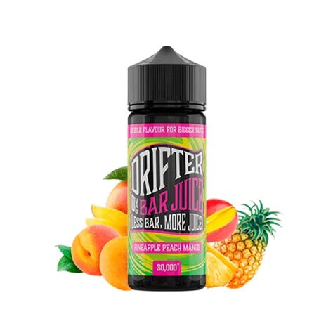 E líquido Juice Sauz Drifter Bar Pineapple Peach Mango 100ml al