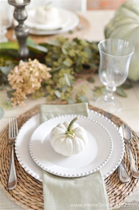 27 Neutral Thanksgiving Tablescapes Happily Ever After Etc