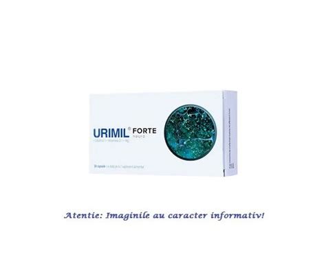 Urimil Forte 30 Capsule Naturpharma La 10368lei Nutriplantmedro