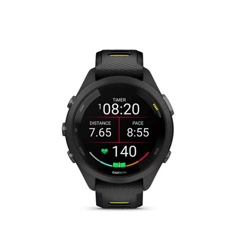 Forerunner 265S GPS Marathon Smartwatch For Runner Black