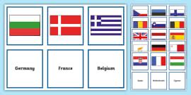 European Flags Quiz Worksheets Teacher Made Twinkl