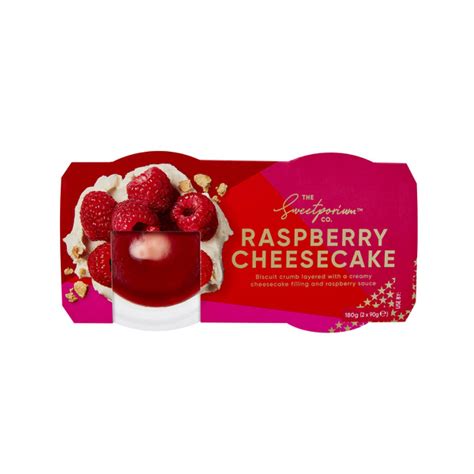 Buy The Sweetporium Co Raspberry Cheesecake 2 Pack 180g Coles