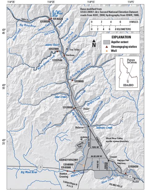 Usgs Fact Sheet 2013 3005 Groundwater Resources Of The Wood River Valley Idaho A Groundwater