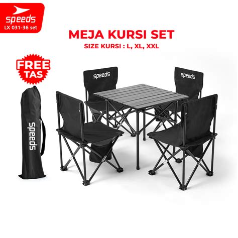 Jual Speeds Meja Kurs Lipat Set Free Meja Lipat Kursi Lipat Outdoor