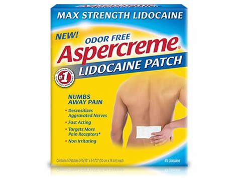 Aspercreme Maximum Strength Lidocaine Patch Reviews 2020