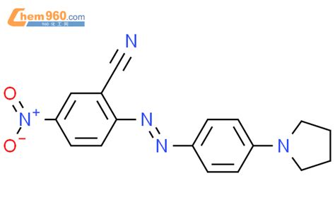 89505 26 0 Benzonitrile 5 nitro 2 4 1 pyrrolidinyl phenyl azo CAS号