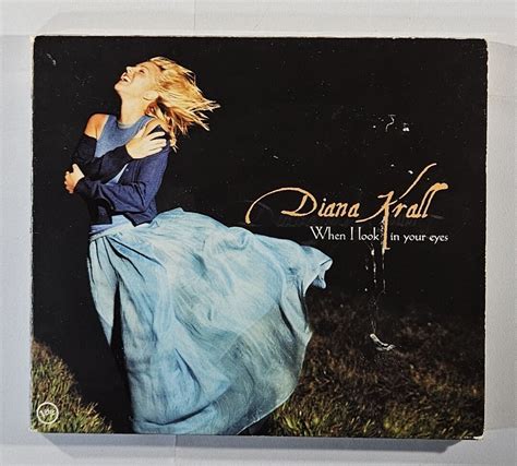 Diana Krall When I Look In Your Eyes Digipak Used Cd B Etsy