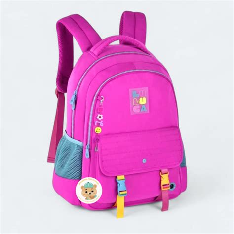 Mochila Luluca Rosa - Comprar Mochila Escolar Luluca Gamer Rosa 2025 | Kit Completo