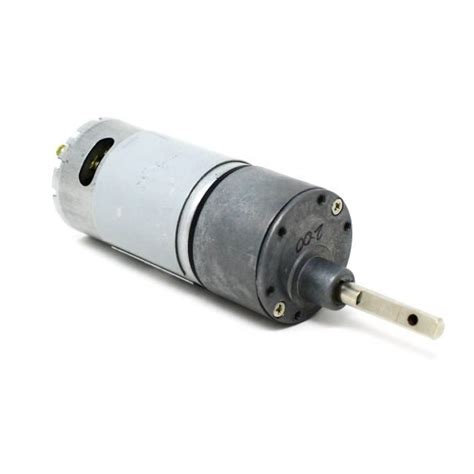 Rs Rpm High Torque Side Shaft Dc Geared Motor Roboticsdna