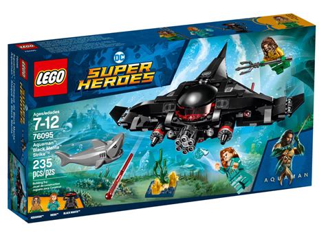 Brickfinder - LEGO DC Superheroes Black Manta Strike (76095) First Look!