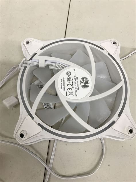 Cooler Master MasterFan MF120 Halo White Edition ARGB EBay