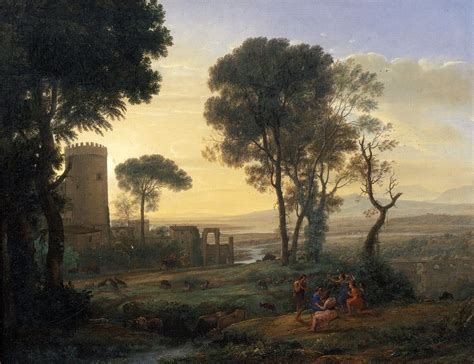 The Athenaeum Classical Landscape Claude Lorrain Landscape