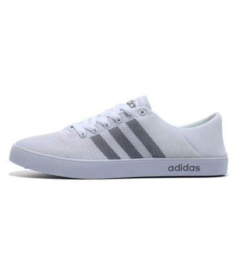 Adidas NEO 1 White Casual Shoes - Buy Adidas NEO 1 White Casual Shoes ...