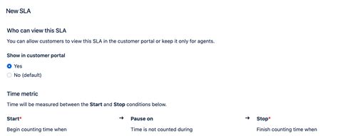 Setting Up SLAs Jira Service Management Data Center And Server 5 7