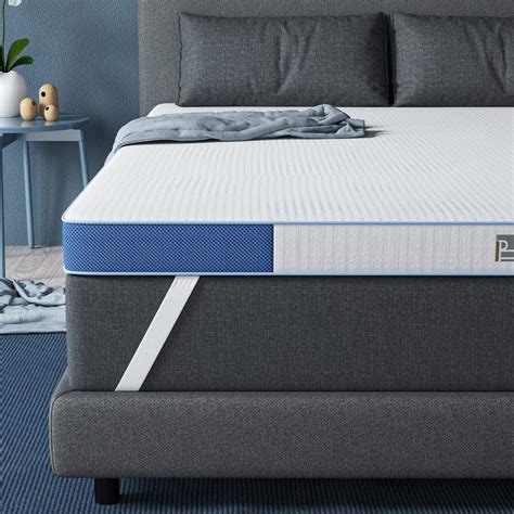 Bedstory Memory Foam Mattress Topper Double 3 Inch Cooling Gel Memory Foam Mattress Topper Full