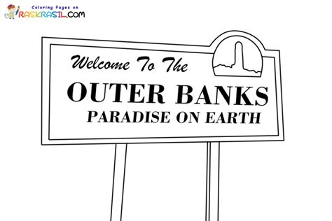 Outer Banks Coloring Pages