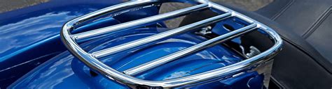 Honda Motorcycle Luggage Racks Support Universal Chrome Rear