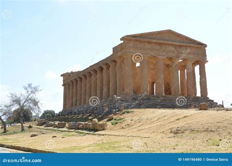 Temple of Concordia, Agrigento Stock Photo - Image of culture, peace: 149196480