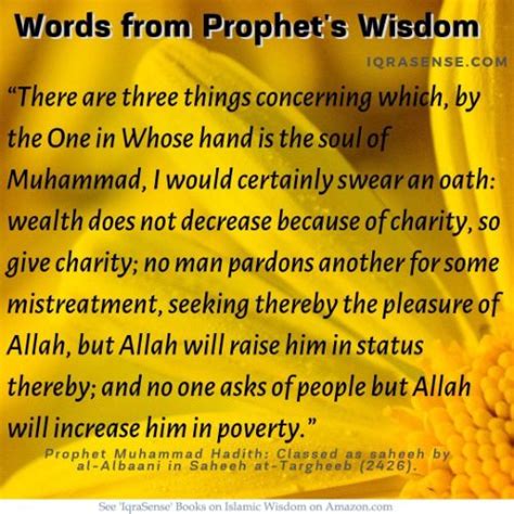 Words From Prophets Wisdom Prophet Muhammad S Hadith Classed As