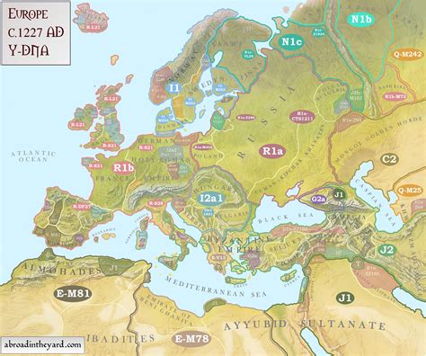 Maps Of Europes Ancient Tribes And Y Dna Legit