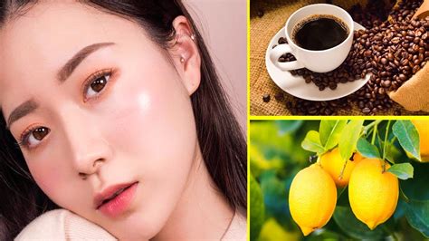 Coffee And Lemon Face Whitening Get Fair Glowing Spotless Skin Youtube