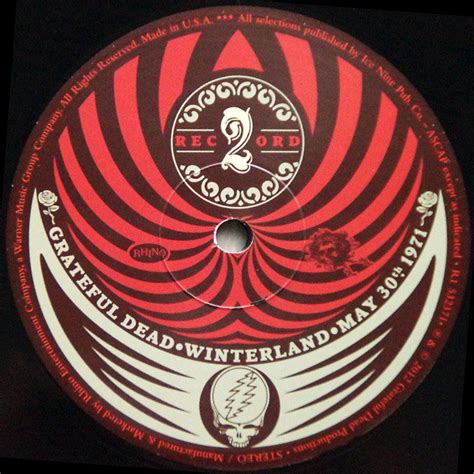 The Grateful Dead Winterland May 30th 1971 Used Vinyl High Fidelity Vinyl Records And Hi