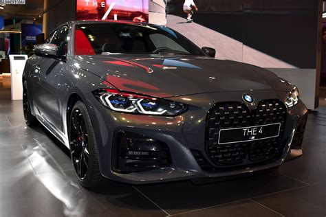 2021 Bmw 4 Series Shown In Dravite Grey With The M Carbon Package