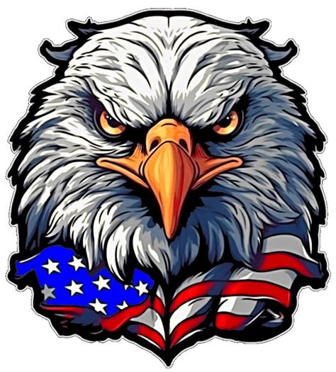 American Flag Eagle Png Transparent American Flag Shield American Eagle