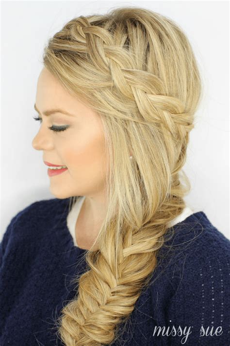 Dutch Fishtail Side Braid