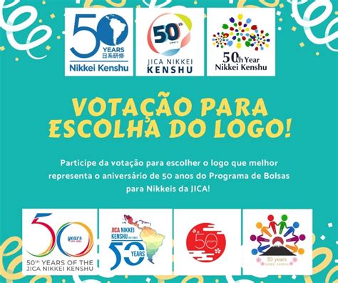 Participe Da Vota O Online Para A Sele O Do Logo Comemorativo Dos