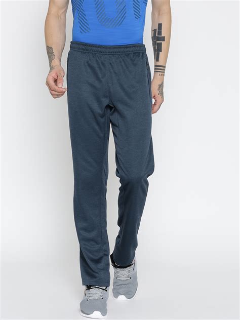 Buy Reebok Blue Wor Elitage Group Slim Fit Training Track Pants Track Pants For Men 1958654