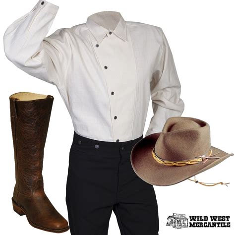 Classic Old West Outfit Clothes Cowboy Outfits Wild West Clothing