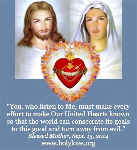 United Hearts Of The Holy Trinity And Mary Immaculate Our Lady Of