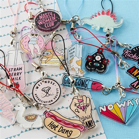 Custom Phone Charm Printing, Personalised Cell Phone Charms – Zap! Creatives