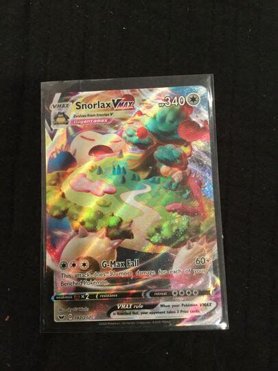 Mavin Snorlax Vmax Full Art