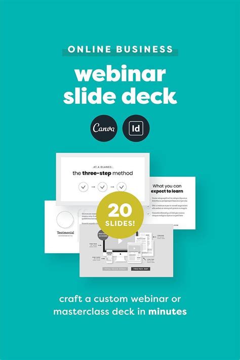 Webinar Slide Deck Templates