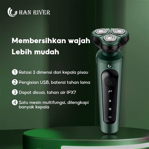 Jual Han River Alat Cukur Jenggot Hrtxd Alat Cukur Rambut Elektrik