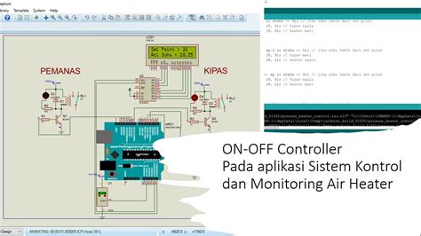 Aplikasi On Off Kontroler Dengan Arduino Pada Sistem Air Heater