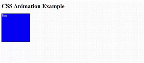 CSS - Animations - Studyopedia