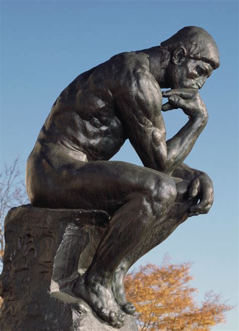 The Thinker 1904 By Auguste Rodin Paper Print DIA Custom Prints