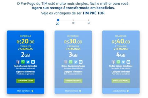 Tim Lan A Pr Pago Redes Sociais E Liga Es Ilimitadas Tekimobile