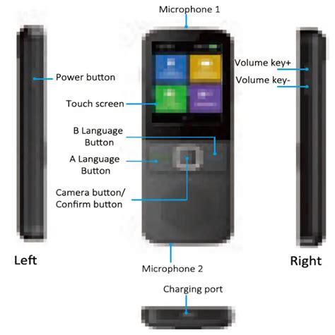 INTELVOICE T10 AI Language Translator Device User Manual